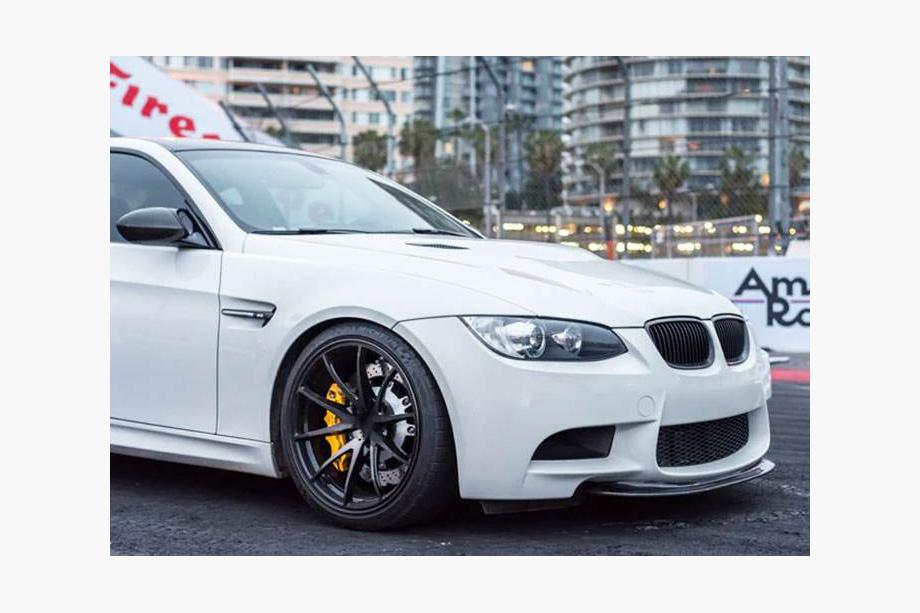 BMW 3 серія E92/E93 2006-2013 рр. Накладка на передній бампер V6 (для M3, Карбон) Фото 3