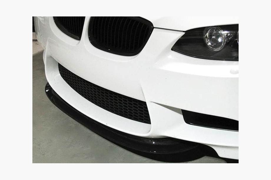 BMW 3 серія E92/E93 2006-2013 рр. Накладка на передній бампер V6 (для M3, Карбон) Фото 4