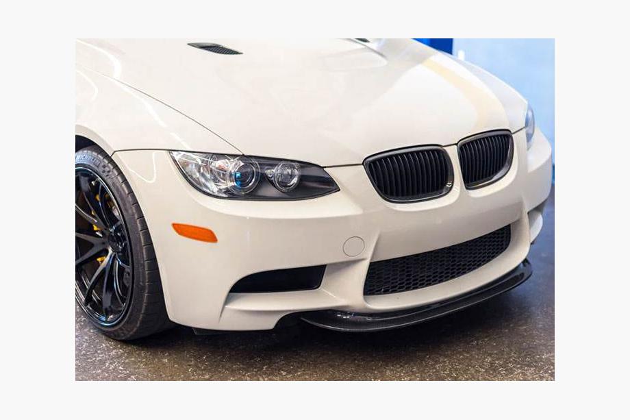 BMW 3 серія E92/E93 2006-2013 рр. Накладка на передній бампер V6 (для M3, Карбон) Фото 5
