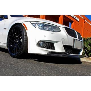 Накладка на передній бампер Lip RK-Style (для 2010-2012 M-Sport, Карбон) BMW 3 серія E92/E93 2006-2013 рр. фото 4