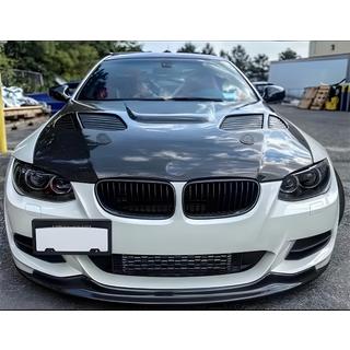 Накладка на передній бампер Lip RK-Style (для 2010-2012 M-Sport, Карбон) BMW 3 серія E92/E93 2006-2013 рр. фото 2
