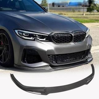 Накладка на передній бампер Lip V5 (для M-Sport 2018-2022, Карбон) BMW 3 серія G20/G21 2018- рр. фото 1