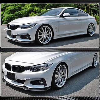 Накладка на передній бампер Lip V1 (для M-Sport, Карбон) BMW 4 серія F32/F33/F36 2012-2020 рр. фото 4