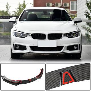 Накладка на передній бампер Lip V2 (для M-Sport, Карбон) BMW 4 серія F32/F33/F36 2012-2020 рр. фото 1
