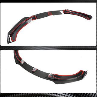 Накладка на передній бампер Lip V2 (для M-Sport, Карбон) BMW 4 серія F32/F33/F36 2012-2020 рр. фото 3