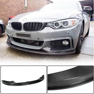 Накладка на передній бампер Lip V3 (для M-Sport, Карбон) BMW 4 серія F32/F33/F36 2012-2020 рр. фото 1