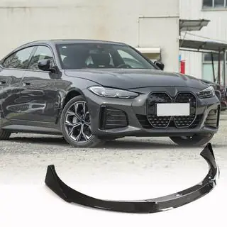 Накладка на передній бампер Lip V1 (для G26 M-Sport, Карбон) фото 1