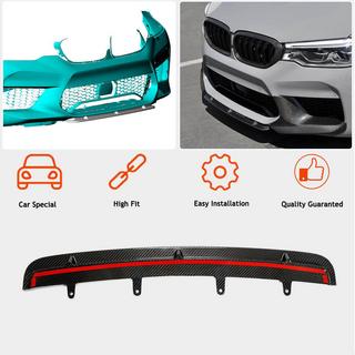 Накладка на передній бампер Lip V5 (для M5 F90 2017-2020, Карбон) BMW 5 серія G30/G31 2017-2023 рр. фото 2