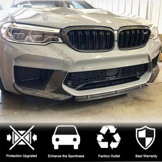 Накладка на передній бампер Lip V5 (для M5 F90 2017-2020, Карбон) BMW 5 серія G30/G31 2017-2023 рр. фото 3