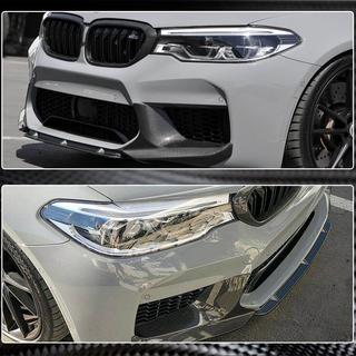 Накладка на передній бампер Lip V5 (для M5 F90 2017-2020, Карбон) BMW 5 серія G30/G31 2017-2023 рр. фото 4