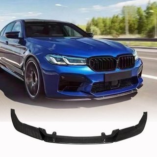 Накладка на передній бампер Lip V4 (для M5 F90 2020-2024, Карбон) BMW 5 серія G30/G31 2017-2023 рр. фото 1