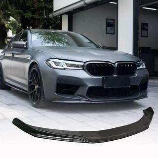 Накладка на передній бампер Lip V5 (для M5 F90 2020-2024, Карбон) BMW 5 серія G30/G31 2017-2023 рр. фото 1