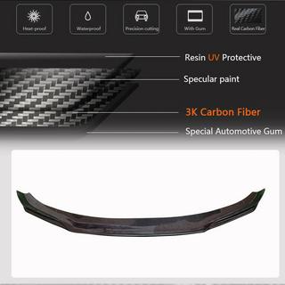 Накладка на передній бампер Lip V5 (для M5 F90 2020-2024, Карбон) BMW 5 серія G30/G31 2017-2023 рр. фото 3