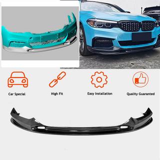 Накладка на передній бампер Lip V2 (для M-Sport 2017-2020, Карбон) BMW 5 серія G30/G31 2017-2023 рр. фото 2