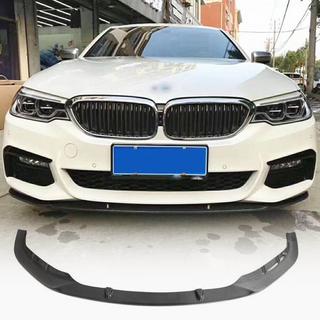Накладка на передній бампер Lip V3 (для M-Sport 2017-2020, Карбон) BMW 5 серія G30/G31 2017-2023 рр. фото 1