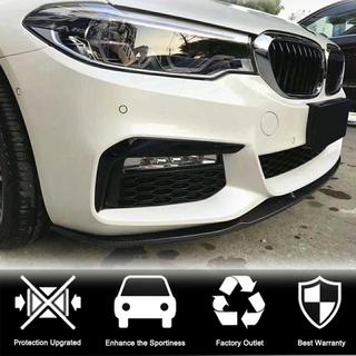 Накладка на передній бампер Lip V3 (для M-Sport 2017-2020, Карбон) BMW 5 серія G30/G31 2017-2023 рр. фото 2