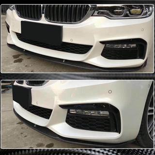 Накладка на передній бампер Lip V3 (для M-Sport 2017-2020, Карбон) BMW 5 серія G30/G31 2017-2023 рр. фото 3