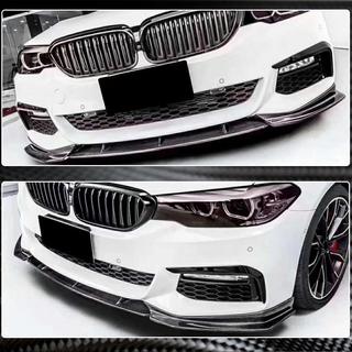 Накладка на передній бампер Lip V4 (для M-Sport 2017-2020, Карбон) BMW 5 серія G30/G31 2017-2023 рр. фото 3