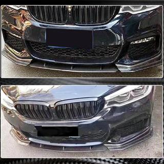 Накладка на передній бампер Lip V4 (для M-Sport 2017-2020, Карбон) BMW 5 серія G30/G31 2017-2023 рр. фото 4