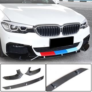 Накладка на передній бампер Lip V5 (для M-Sport 2017-2020, Карбон) BMW 5 серія G30/G31 2017-2023 рр. фото 1
