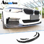 Накладка на передній бампер Lip V6 (для M-Sport 2017-2020, Карбон) фото 1