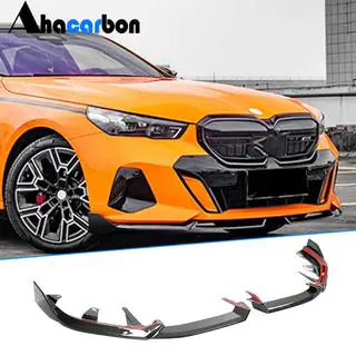 Накладка на передній бампер Lip (для M-Sport, Карбон) фото 1