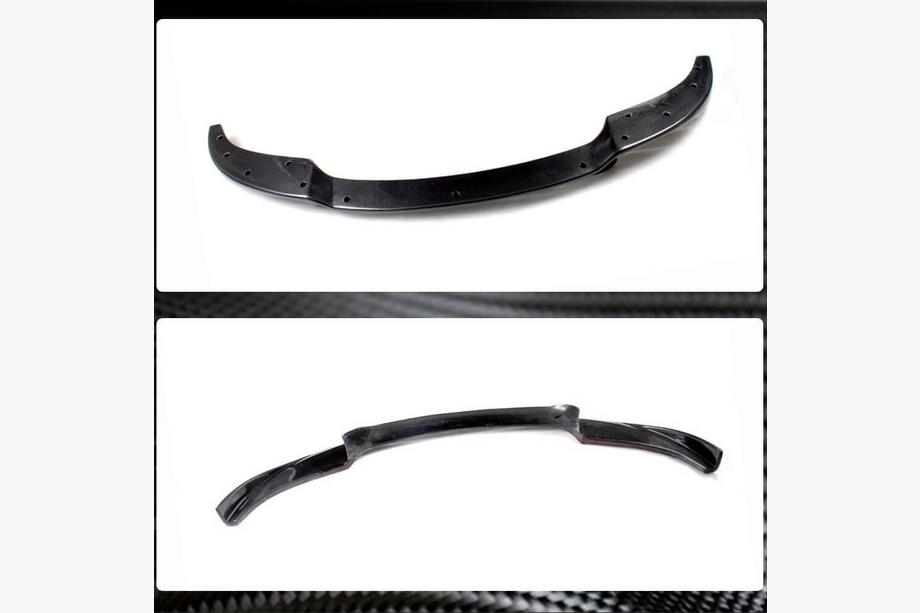 BMW 5 серія E60/E61 2003-2010 рр. Накладка на передній бампер Lip (для M5, Карбон) Фото 5
