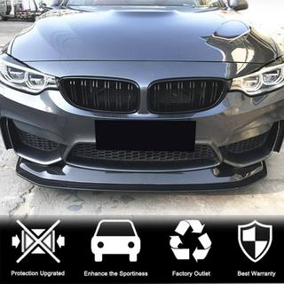 Накладка на передній бампер Lip V3 (для F80, Карбон) BMW 3 серія F30/F31 2012-2019 рр. фото 2