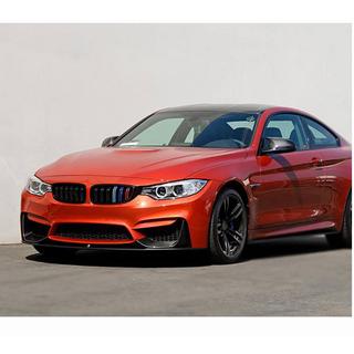 Накладка на передній бампер Lip V4 (для F80, Карбон) BMW 3 серія F30/F31 2012-2019 рр. фото 2