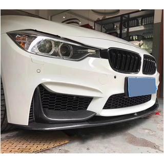 Накладка на передній бампер Lip V4 (для F80, Карбон) BMW 3 серія F30/F31 2012-2019 рр. фото 3