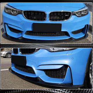 Накладка на передній бампер Lip V1 (для F80, Карбон) BMW 3 серія F30/F31 2012-2019 рр. фото 3
