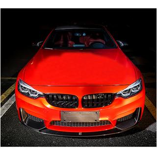 Накладка на передній бампер Lip V6 (для F80, Карбон) BMW 3 серія F30/F31 2012-2019 рр. фото 3