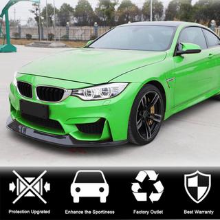 Накладка на передній бампер Lip V7 (для F80, Карбон) BMW 3 серія F30/F31 2012-2019 рр. фото 3