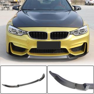 Накладка на передній бампер Lip V8 (для F80, Карбон) BMW 3 серія F30/F31 2012-2019 рр. фото 1