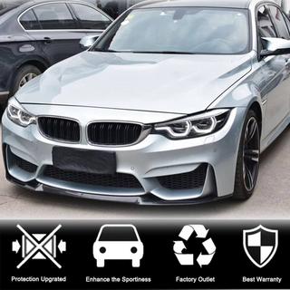 Накладка на передній бампер Lip V8 (для F80, Карбон) BMW 3 серія F30/F31 2012-2019 рр. фото 2