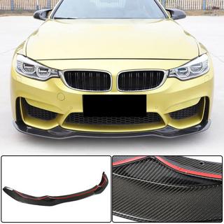 Накладка на передній бампер Lip V9 (для F80, Карбон) BMW 3 серія F30/F31 2012-2019 рр. фото 1