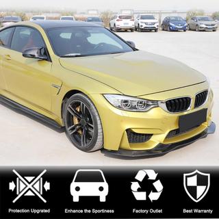 Накладка на передній бампер Lip V9 (для F80, Карбон) BMW 3 серія F30/F31 2012-2019 рр. фото 2