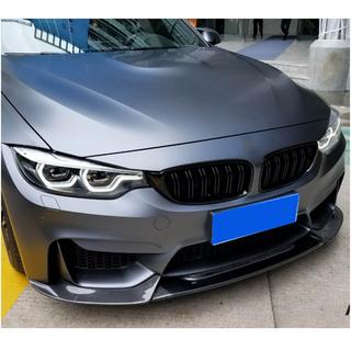 Накладка на передній бампер Lip V10 (для F80, Карбон) BMW 3 серія F30/F31 2012-2019 рр. фото 2