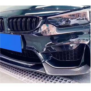 Накладка на передній бампер Lip V10 (для F80, Карбон) BMW 3 серія F30/F31 2012-2019 рр. фото 3