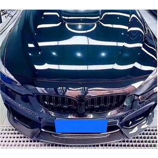 Накладка на передній бампер Lip V10 (для F80, Карбон) BMW 3 серія F30/F31 2012-2019 рр. фото 4