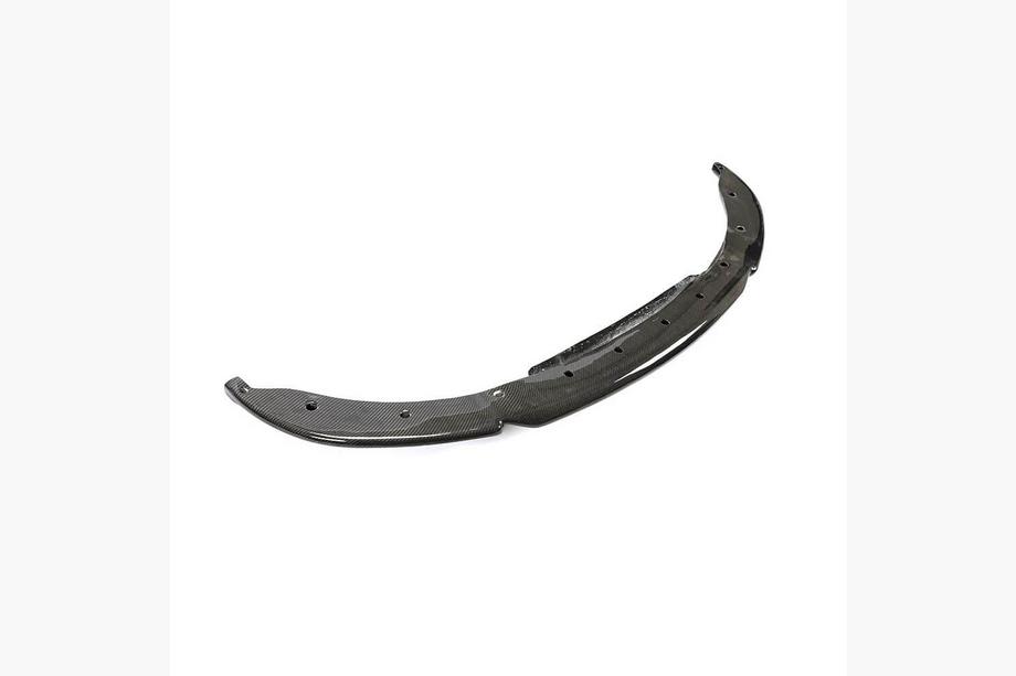 BMW 3 серія F30/F31 2012-2019 рр. Накладка на передній бампер Lip V10 (для F80, Карбон) Фото 5