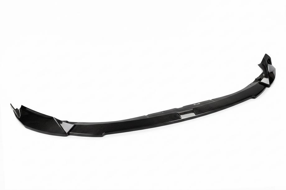 BMW 3 серія G20/G21 2018- рр. Накладка на передній бампер Lip V1 (для G80, Карбон) Фото 6