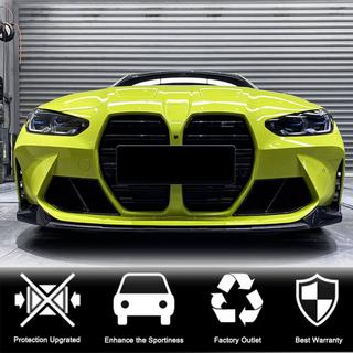 Накладка на передній бампер Lip V9 (для G80, Карбон) BMW 3 серія G20/G21 2018- рр. фото 2