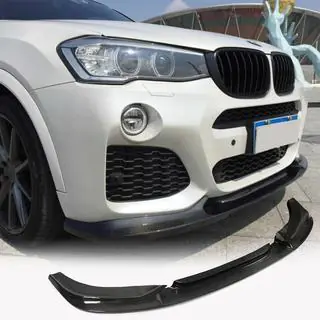 Накладка на передній бампер (для M-Sport 2014-2018, Карбон) фото 1