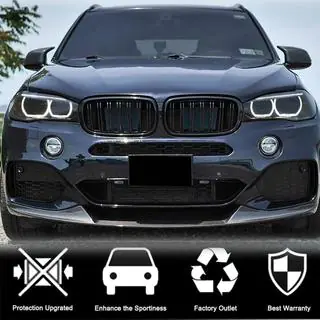 Накладка на передній бампер Lip (для M-Sport, Карбон) фото 3