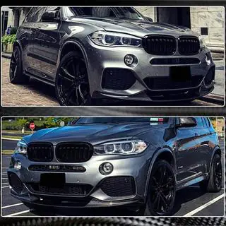 Накладка на передній бампер Lip (для M-Sport, Карбон) фото 4