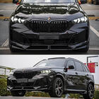 BMW X5 G05 2019- рр. Передня Lip накладка Paradigm V-5 (2023-, чорний глянець) фото 4