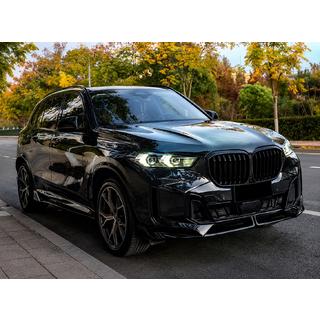 Передня Lip накладка Paradigm V-5 (для M-Sport 2023-, чорний глянець) фото 2