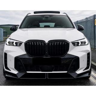 Передня Lip накладка Paradigm V-5 (для M-Sport 2023-, чорний глянець) фото 4