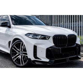 Передня Lip накладка Paradigm V-5 (для M-Sport 2023-, чорний глянець) фото 3